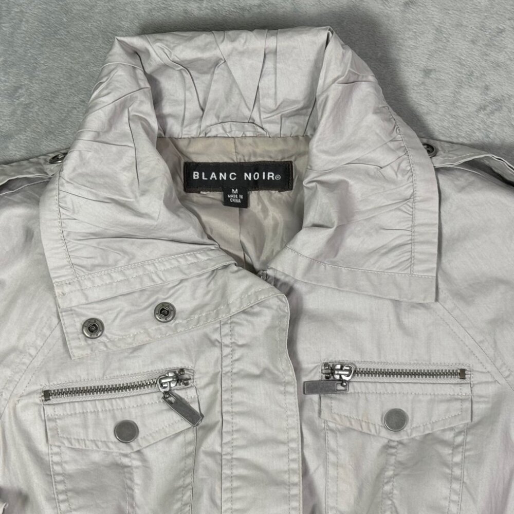 Blanc Noir Gray Utility Jacket - Picture 4 of 6
